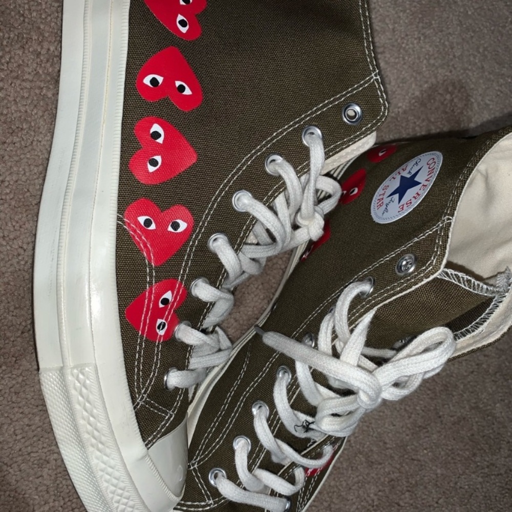 Como Des Garçon x Converse High Tops Men’s 11